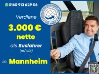 Busfahrer 3.000 € NETTO FS Kl. D/DE in Mannheim m/w/d Baden-Württemberg - Mannheim Vorschau