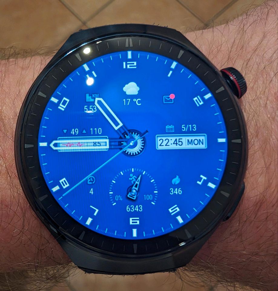Huawei Watch 4 Pro, 48mm, Ozeanblau in Schöndorf (an der Ruwer)