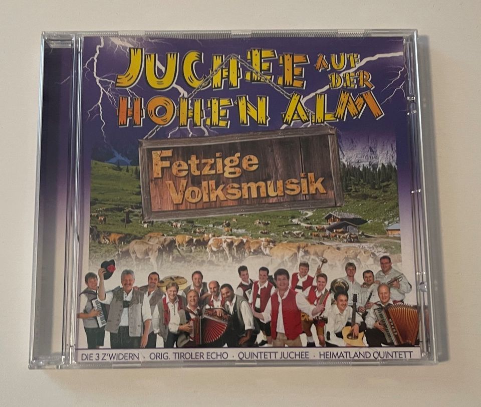 CD   Juchee auf der Alm   Fetzige Volksmusik in Zeitz
