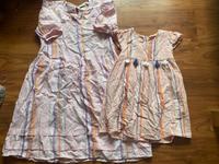 Mutter und Kind Kleid Sommer Leinen Hessen - Babenhausen Vorschau