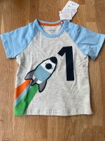 Topomini T-Shirt zum 1. Geburtstag Rakete Gr. 85/92 Niedersachsen - Bramsche Vorschau