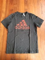 Adidas T-Shirt Shirt Jungen Gr. 164 Schwarz rot Schrift Baden-Württemberg - Erligheim Vorschau