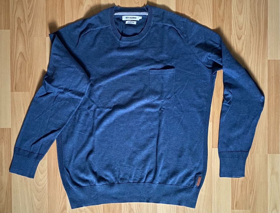 Ben Sherman Pullover Gr. L - blau - guter Zustand in Stadtroda