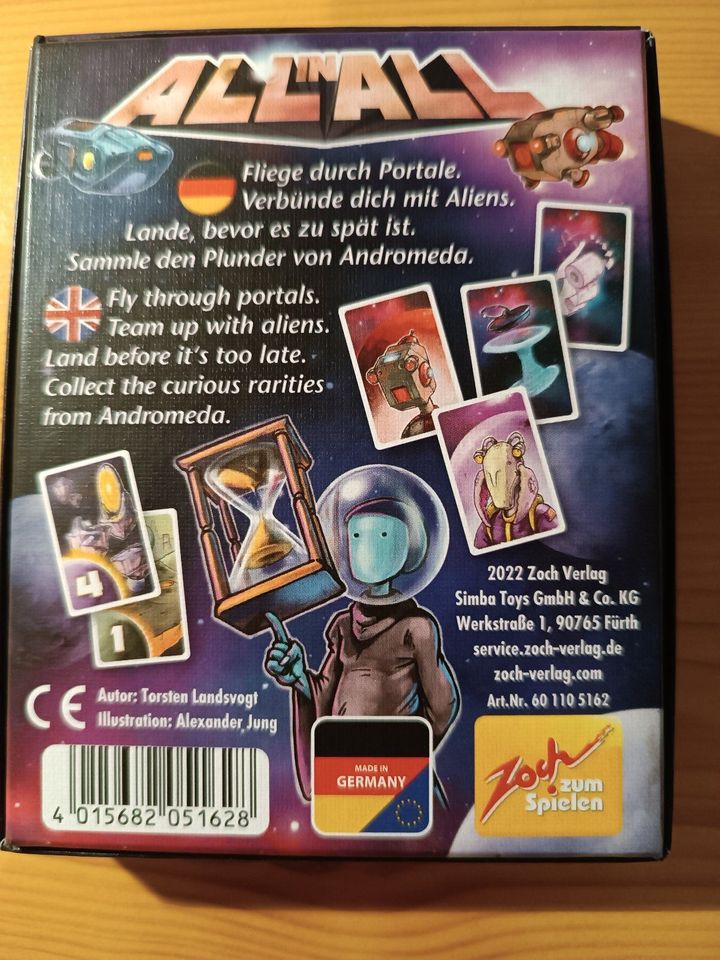 Kartenspiel: All in All von Zoch Spiele in Bienenbüttel