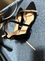 Schwarze Schuhe mit leichtem Absatz Stuttgart - Zuffenhausen Vorschau