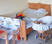 Babybett / Kinderbett - Bett mit Matratze 3fach umbaubar Hessen - Hofgeismar Vorschau