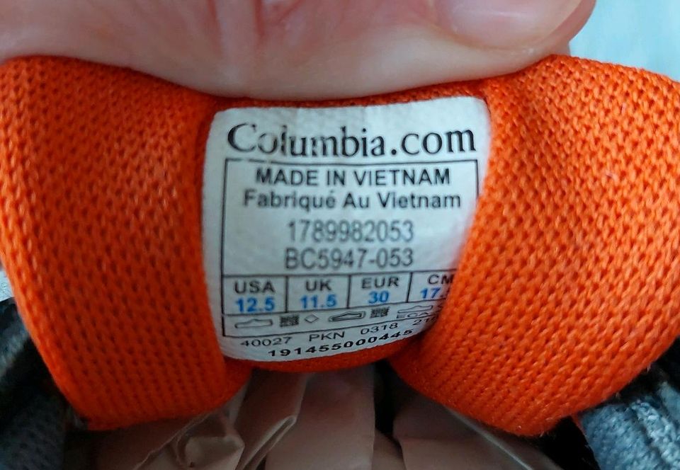 Columbia Schuhe Größe 30 in Geestland