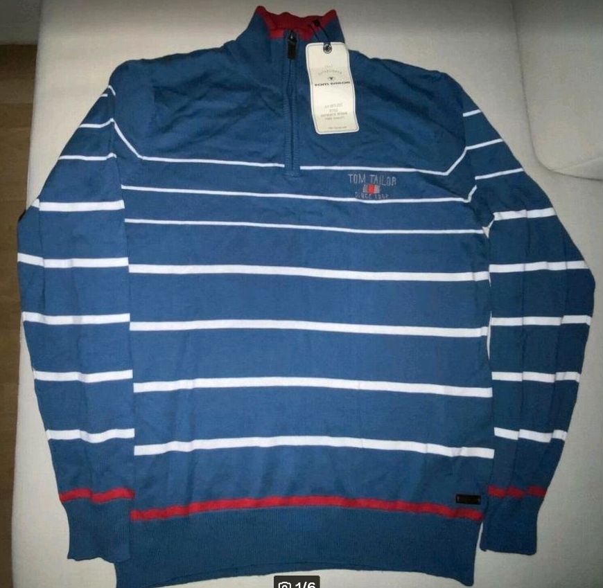 NEU TOM TAILOR PULLOVER Gr M in Kemnath