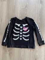 H&M Halloween Skelett Pulli, Gr. 122/128 Nordrhein-Westfalen - Versmold Vorschau