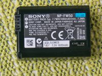 Sony NP-FW 50  original Batterie, zu verkaufen. Baden-Württemberg - Gaggenau Vorschau