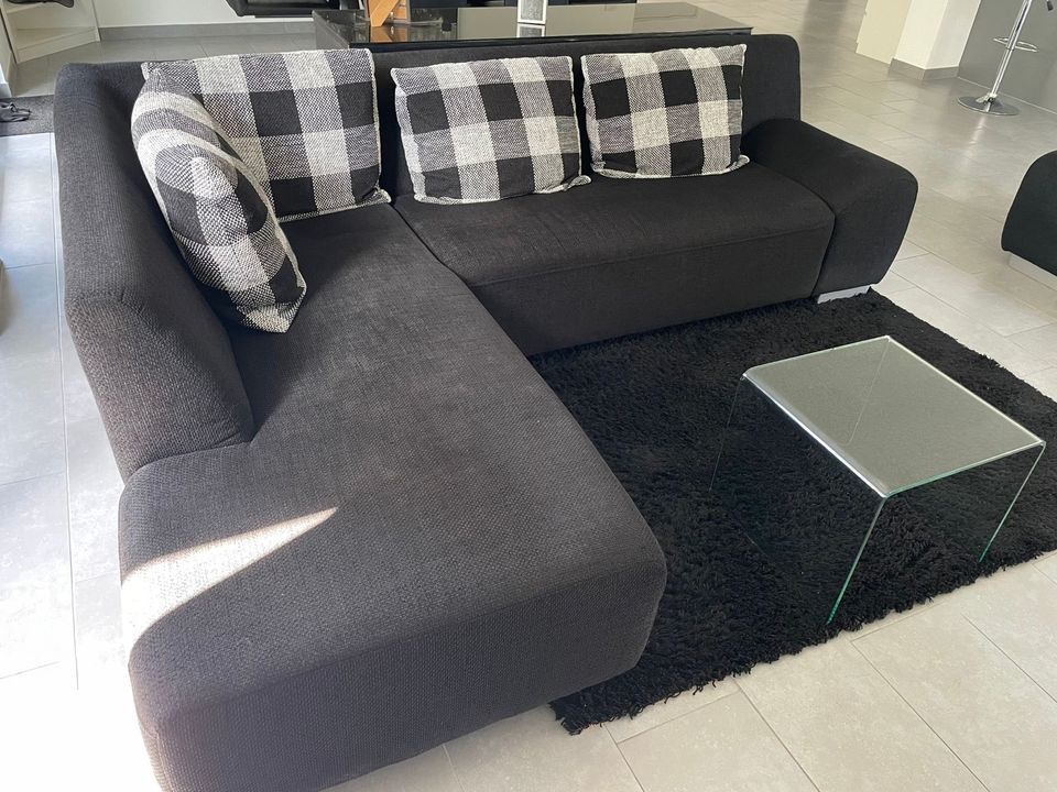 Schwarzes Sofa Set in Dortmund