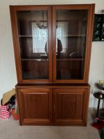 Schrank Vitrine vintage Holz Hessen - Kassel Vorschau