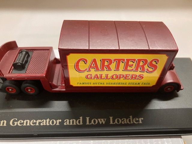 LKW Model, Carters Foden Generator and Low Loader, 1:76 in Itterbeck