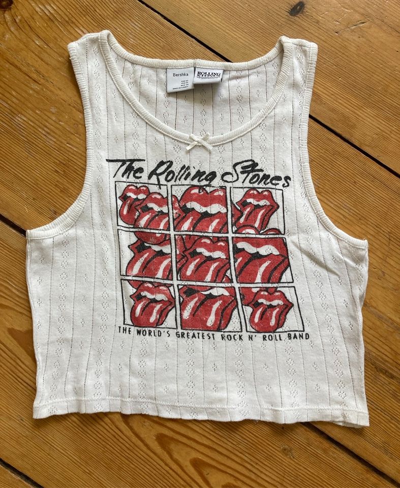 Bershka* Tanktop* Gr XS/164* Rolling Stones* TOP* in Berlin