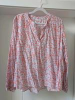 Bluse orange/lila gemustert von Opus Gr. 38 Bayern - Niedertaufkirchen Vorschau