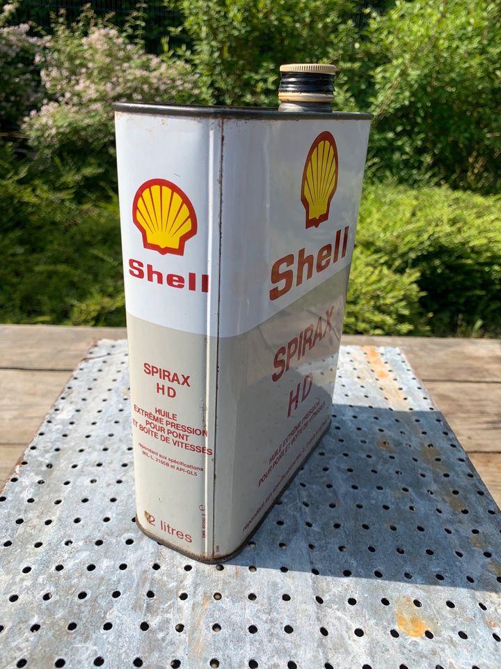 Shell Spirax Öldose 60er Deko Scooter Garage Vespa Oldtimer VW in Korschenbroich