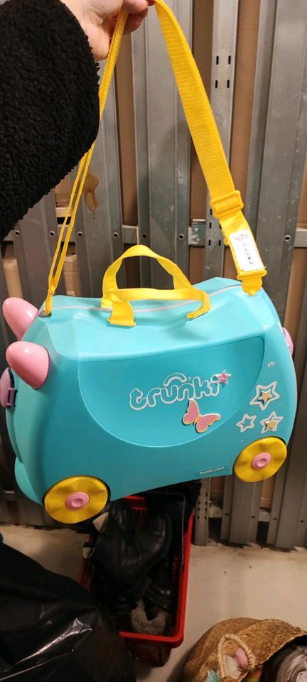 Koffer Trunki Kleinkind Reise Einhorn in Weil am Rhein