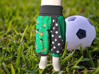 Hose Kurz Shorts Fußball Kinder Gr. 74/80 ❤️‍ handundherzgemacht Sachsen-Anhalt - Halle Vorschau