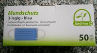 Mundschutz 3lagig blau 50 Stück Bayern - Hemau Vorschau