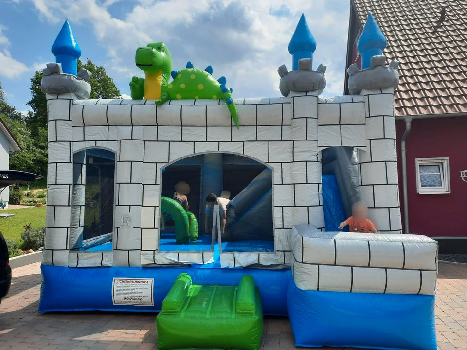 Hüpfburg Drachenburg Leihen Mieten Geburtstag Event Hochzeit in Winterbach Kr. Günzburg