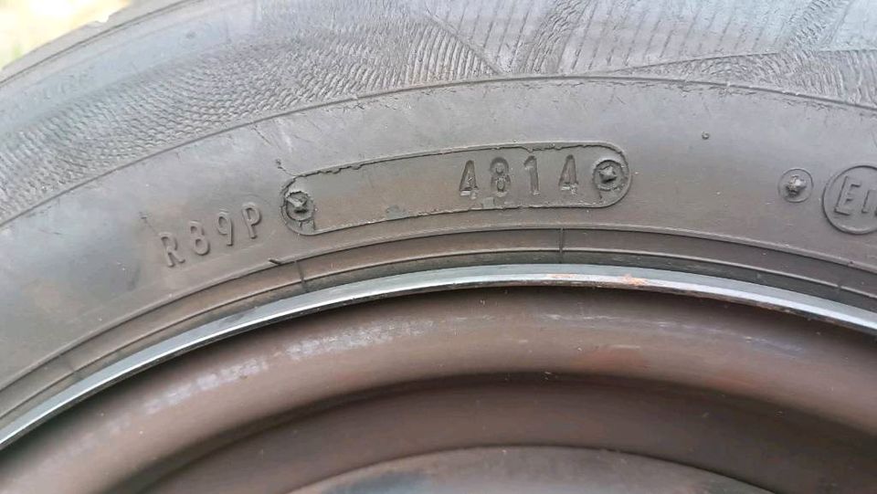 2 Paar Sommerreifen auf Stahlfelge 175/65R14 82T in Leverkusen