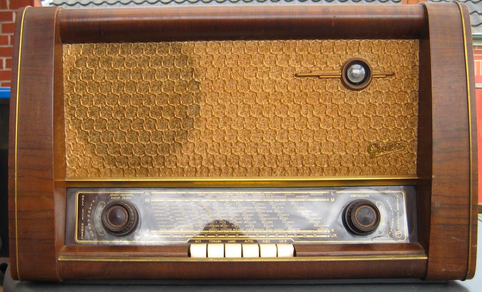 GRAETZ Super 164W, Röhrenradio von 1952/53 in Südergellersen