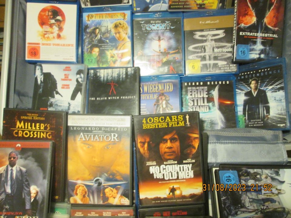 DVD und Blue-Ray Filme zu verkaufen in Braubach