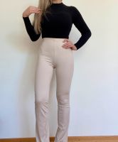 Beige gerippte H&M Leggings mit Schlag Pankow - Weissensee Vorschau