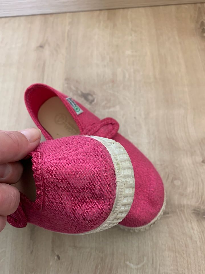 Natural World 25 pink blau Glitzer Schuh Kinder in Werther (Westfalen)