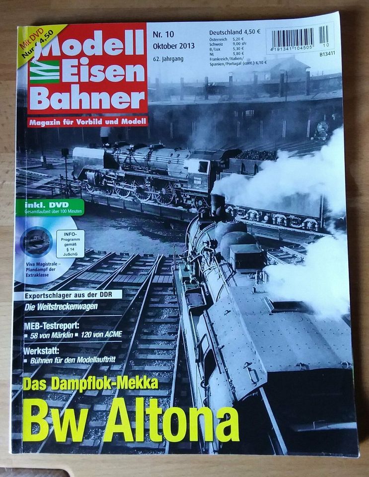 Modell Eisenbahner 8 /18 und 11 / 2014 Bahnknoten Bebra + WEITERE in Castrop-Rauxel