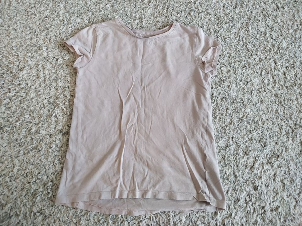 T-Shirt Mädchen Gr. 146/152 h&m rosa in Wartenberg