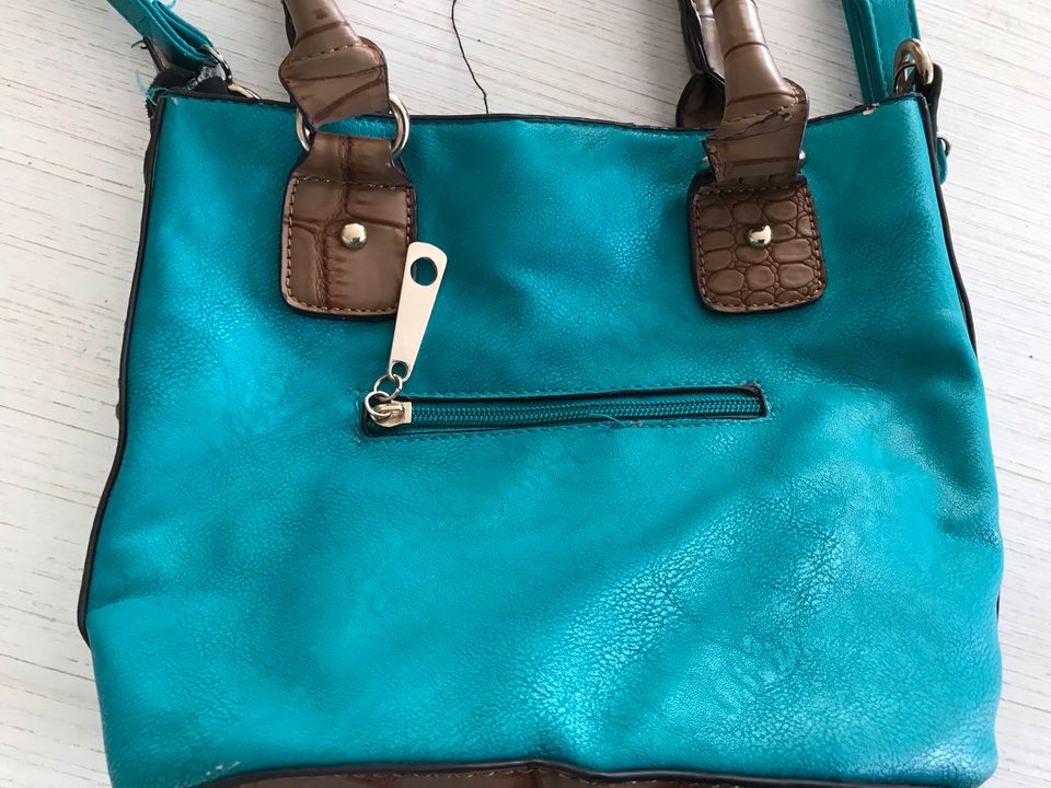 Handtasche Türkis in Langenberg