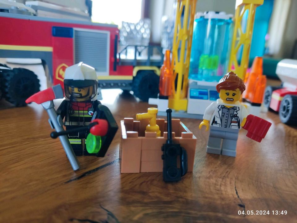 60282 Lego City Feuerwehrauto groß in Wolfegg