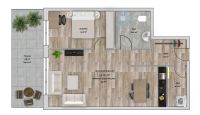 2-Zimmer , 85qm , großer sonniger Balkon, Einbauküche, Aufzug Nordrhein-Westfalen - Drensteinfurt Vorschau