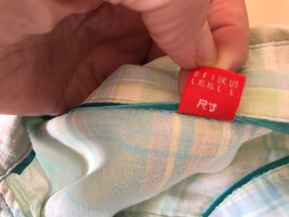 ESPRIT Sommer-Bluse L 38/40 pastell-farben beige mint-grün in Brücken (Pfalz)