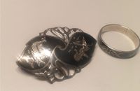 925er Ring  Brosche Siam Silber Set Nordrhein-Westfalen - Attendorn Vorschau