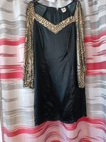 Kleid "Monique" schwarzes Kleid mit Wildkatzen Details, Galakleid Brandenburg - Elsterwerda Vorschau