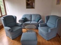 Wohnzimmergarnitur, Sofa, 2 Sessel, Hocker, Tisch, gebraucht, tür München - Thalk.Obersendl.-Forsten-Fürstenr.-Solln Vorschau