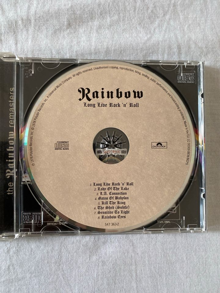 Rainbow CD Dio Deep Purple Heavy Metal Blackmore in Wolfenbüttel