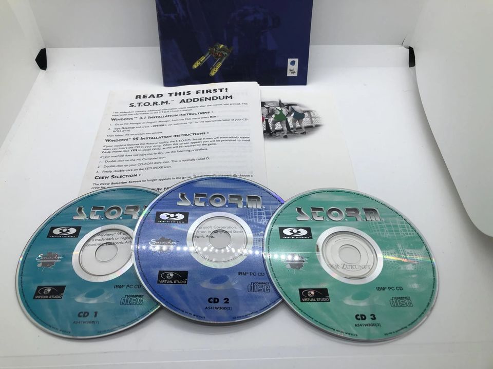 PC Spiel Big Box – S.T.O.R.M. STORM Windows 95 CD Rom in Köln