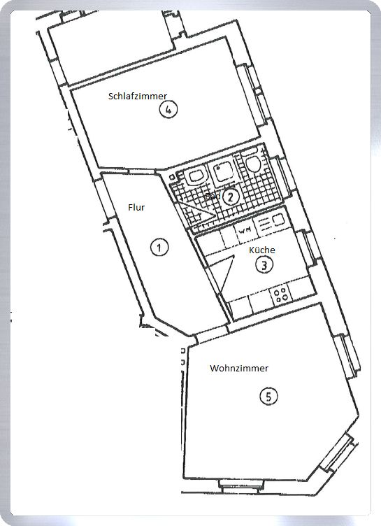 Wohnen im Ostteil von Mittweida - ruhige Lage - AB SOFORT! in Mittweida