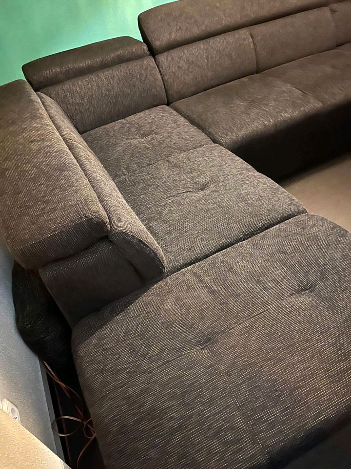 Couch U-Form in Eschenburg