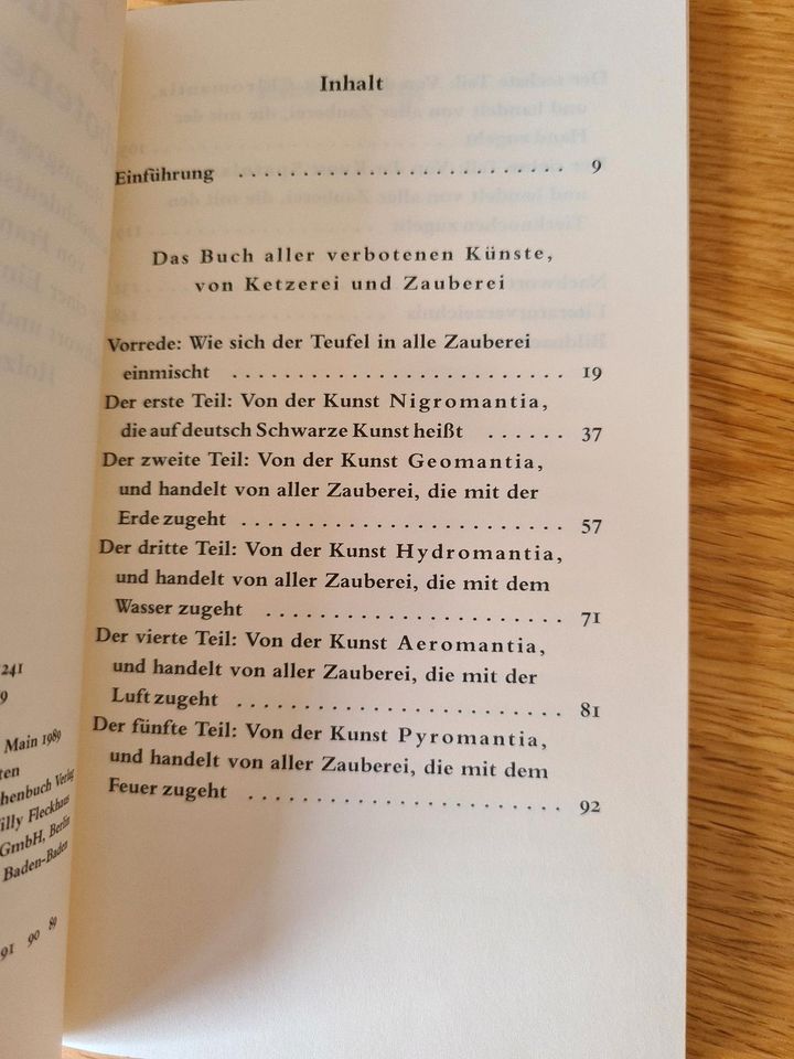 Hartlieb: Buch aller verbotenen Künste Insel TB in Dresden