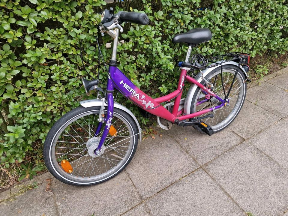 Kinderfahrrad Hera Ws 111J, Mädchenfahrrad, 20 Zoll, 3 Gang in Berlin