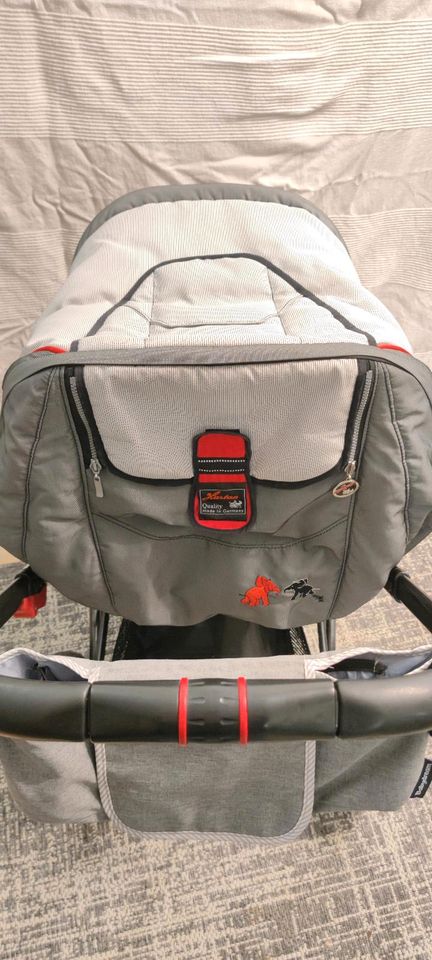 Hartan VIP XL ElefantenSilberDesign Kinderwagen+Babyschale+Zubehö in Erkrath