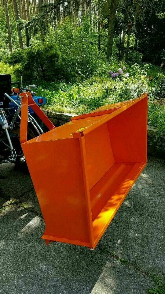 Heckmulde Heckcontainer Mulde 125cm kippbar Kleintraktor neu in Königsbrück