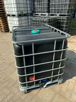 IBC Regenwasser Tank Container Wassercontainer 1000 L schwarz Niedersachsen - Vechelde Vorschau