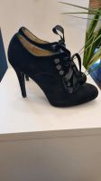 Trachten- Dirndl Schuhe, Ankle High Heels, Wildleder schwarz 38. Bayern - Erlangen Vorschau