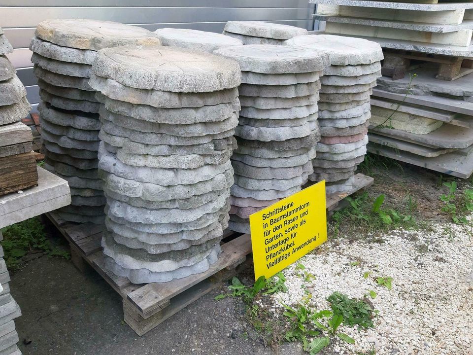 ▪Beton Schrittsteine/Bodenplatten in Baumstammform▪ in Heidenheim an der Brenz