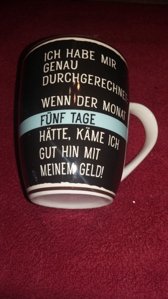 Spass / Ironie Tasse in Hamburg